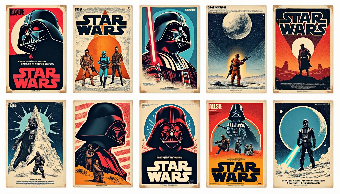 plongez dans l'univers légendaire avec notre sélection exclusive d'affiches star wars. ajoutez une touche galactique unique à votre décoration grâce à ces œuvres incontournables !